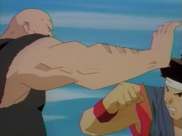 Otaku Gallery  / Anime e Manga / Virtua Fighter / Screen Shots / 01 - Il primo bacio / 152.jpg